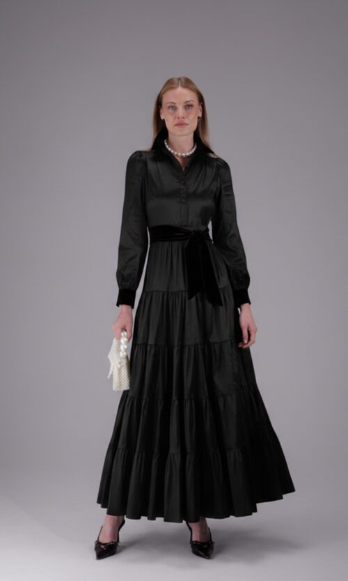 שמלה מקסי קורלינה