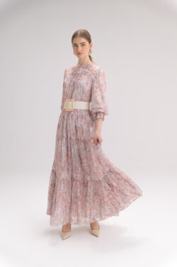 ⁦שמלה מקסי נקלס⁩ – תמונה ⁦2⁩