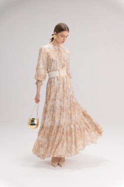 ⁦שמלה מקסי נקלס⁩ – תמונה ⁦5⁩