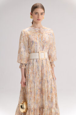 ⁦שמלה מקסי נקלס⁩ – תמונה ⁦6⁩