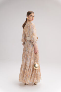 ⁦שמלה מקסי נקלס⁩ – תמונה ⁦7⁩