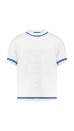 ⁦סריג פיקה שרוול קצר⁩ – תמונה ⁦2⁩