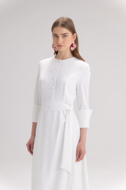 ⁦שמלה מקסי פוליאנה⁩ – תמונה ⁦2⁩