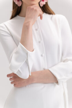 ⁦שמלה מקסי פוליאנה⁩ – תמונה ⁦3⁩