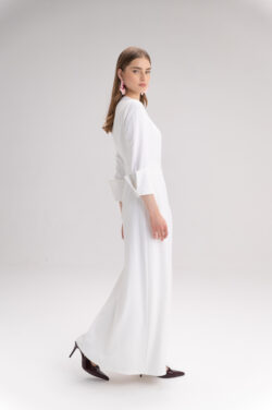 ⁦שמלה מקסי פוליאנה⁩ – תמונה ⁦4⁩