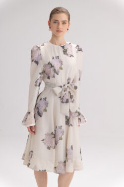 ⁦שמלה לטסיה פרחים⁩ – תמונה ⁦2⁩