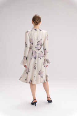 ⁦שמלה לטסיה פרחים⁩ – תמונה ⁦4⁩