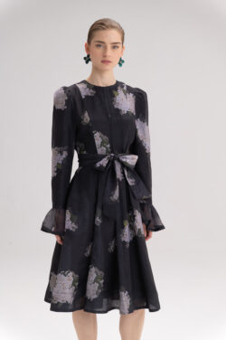 ⁦שמלה לטסיה פרחים⁩ – תמונה ⁦6⁩