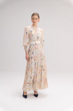 שמלה מקסי שיפון פרופו