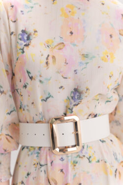 ⁦שמלה מקסי שיפון פרופו⁩ – תמונה ⁦3⁩