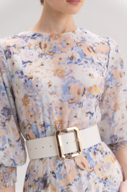 ⁦שמלה מקסי שיפון פרופו⁩ – תמונה ⁦8⁩