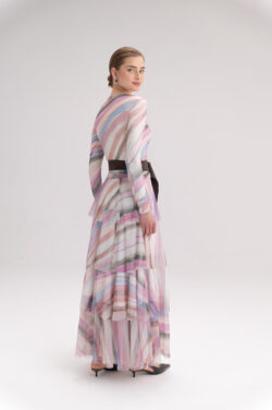 ⁦חצאית טול גלים⁩ – תמונה ⁦3⁩