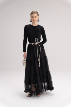 ⁦חצאית מקסי טול קומות⁩ – תמונה ⁦2⁩