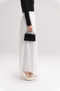 ⁦חצאית קרפ מקסי⁩ – תמונה ⁦11⁩