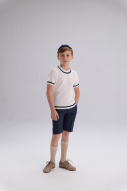 ⁦סריג פיקה שרוול קצר⁩ – תמונה ⁦6⁩