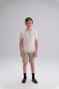 ⁦סריג פיקה שרוול קצר⁩ – תמונה ⁦4⁩