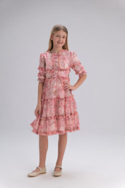 שמלה שיפון אמלי