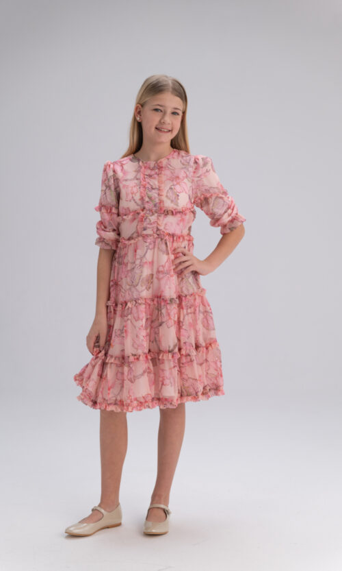 שמלה שיפון אמלי