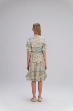 ⁦שמלה שיפון אמלי⁩ – תמונה ⁦8⁩