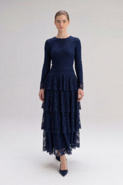 ⁦חצאית מקסי דנטל⁩ – תמונה ⁦3⁩