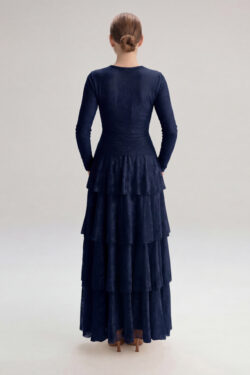 ⁦חצאית מקסי דנטל⁩ – תמונה ⁦2⁩