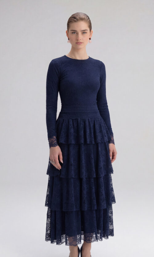 חצאית מקסי דנטל