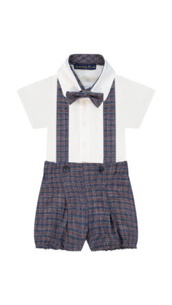 ⁦אוברול ביבי משובץ⁩ – תמונה ⁦3⁩