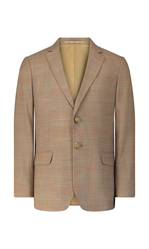 גקט קלאסי משובץ