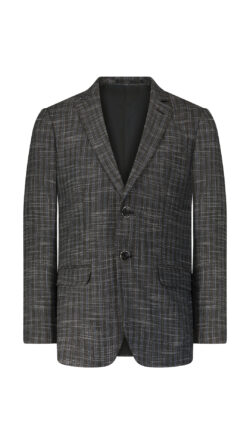 ⁦גקט קלאסי משובץ⁩ – תמונה ⁦4⁩