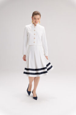 חצאית קפלים מרינס