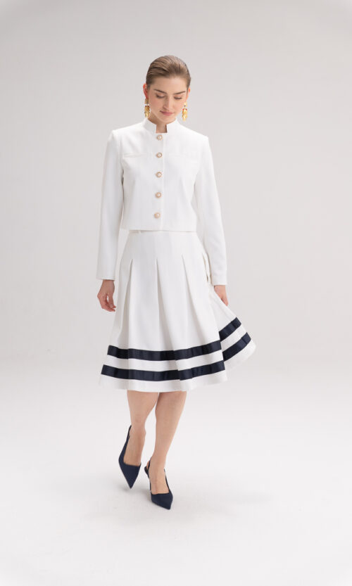 חצאית קפלים מרינס