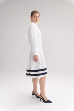 ⁦חצאית קפלים מרינס⁩ – תמונה ⁦6⁩